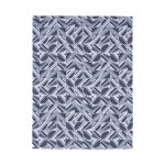 Drap plat imprim en percale de coton, reflets