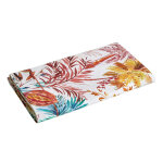 Drap plat satin de coton palmeraie - tomette