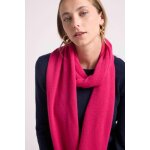 Echarpe etole unisexe en cachemire fuchsia