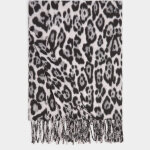 charpe lopard  frange