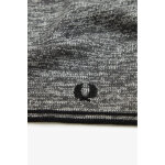Echarpe logote fred perry gris en tissu