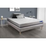 Ensemble matelas actiflex soft 3zones de confort et sommier kit gris Ensemble matelas actiflex soft 3zones de confort et sommier kit gris