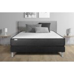 Ensembles matelas sommiers vitalpower noir