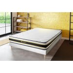 Ensemble sommier matelas flexy ressorts ensaches et memoire de forme