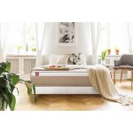 Ensemble le soyeux ressorts ensaches memoire de forme biovisco sommier blanc Ensemble le soyeux ressorts ensaches memoire de forme biovisco sommier blanc