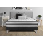 Ensemble vitalpower recover sommier kit noir