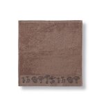 Essuie mains bolet gris en coton