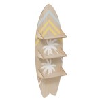 Étagère murale planche surf australie beige Étagère murale planche surf australie beige