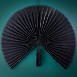 Eventail décoratif fan noir Eventail décoratif fan noir