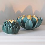 Extar vert grand photophore fleur