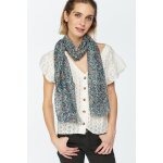 Foulard ahora vert kai en lin