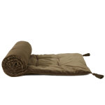 Futo matelas d'assise velours toman - marron glac�