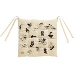 Galette de chaise 9 points dubout beige