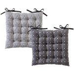 Galette de chaise giens double face gris