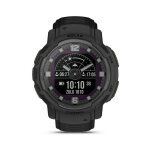 Garmin instinct ; crossover 010 - 02730 - 00 - bracelet silicone noir - 45 mm