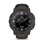 Garmin instinct ; crossover 010 - 02730 - 01 - bracelet silicone graphite - 45 mm