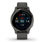 Garmin - venu 2s 010 - 02429 - 10 - bracelet silicone gris - 40. 4 mm