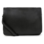 Gibecière 13'' & a4 cuir confort noir ana Gibecière 13'' & a4 cuir confort noir ana