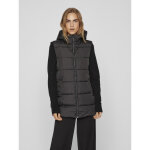 Gilet capuche noir ella