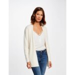 Gilet long maille duveteuse