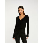 Gilet manches longues  col en v
