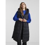 Gilet sans manche  capuche noir