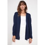 Gilet tube femme zassia en cachemire bleu marine Gilet tube femme zassia en cachemire bleu marine