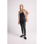 Gilet tube femme zassia en cachemire new beige creme Gilet tube femme zassia en cachemire new beige creme