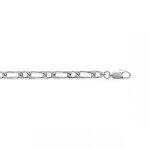 Gourmette homme argent 4 mm - z3zz5y