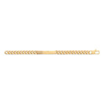 Gourmette maille homme plaqué or 8 mm - 60y00vyz Gourmette maille homme plaqué or 8 mm - 60y00vyz