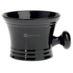 Grand bol a raser - porcelaine noire - mencorner