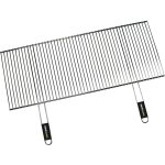 Grille acier recoupable - 2 poignes - l. 100xp. 40 cm