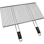 Grille acier recoupable - 2 poignes - l. 70xp. 40 cm