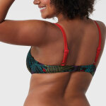 Haut de maillot de bain avec armature - multicolore florale