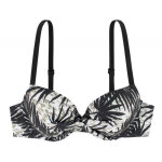 Haut de maillot de bain armatures - noir imprim� dorina maillots