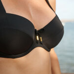 Haut de maillot de bain balconnet armatures noir