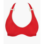 Haut de maillot de bain balconnet armatures rouge