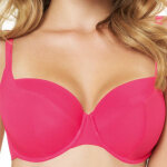 Haut de maillot de bain � balconnets - rose cleo by panache