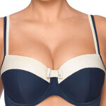 Haut de maillot de bain  balconnets submarine prima donna bleu