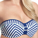 Haut de maillot de bain bandeau  armatures - bleu clo by panache