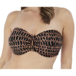 Haut de maillot de bain bandeau armatures fantasie bain - marron Haut de maillot de bain bandeau armatures fantasie bain - marron