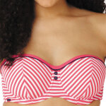 Haut de maillot de bain bandeau À armatures - rose cleo by panache Haut de maillot de bain bandeau À armatures - rose cleo by panache