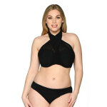 Haut de maillot de bain bandeau noir Haut de maillot de bain bandeau noir
