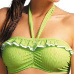 Haut de maillot de bain bandeau vert - cherish