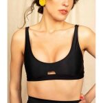 Haut de maillot de bain brassière - noir maline bodywear Haut de maillot de bain brassière - noir maline bodywear