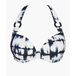 Haut de maillot de bain coques armatures bleu