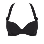 Haut de maillot de bain coques armatures - noir