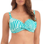 Haut de maillot de bain emboîtant armatures - bleu la chiva en nylon Haut de maillot de bain emboîtant armatures - bleu la chiva en nylon