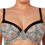 Haut de maillot de bain emboitant  armatures - gris