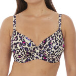 Haut de maillot de bain emboitant armatures léopard Haut de maillot de bain emboitant armatures léopard
